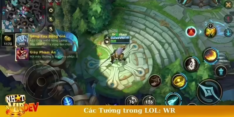 Các Tướng trong LOL: WR